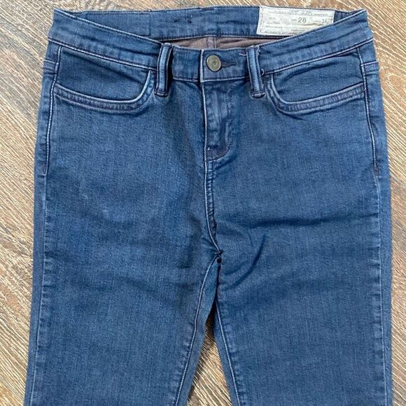 All Saints skinny jeans 28x32 dark gray blue wash - Picture 2 of 7